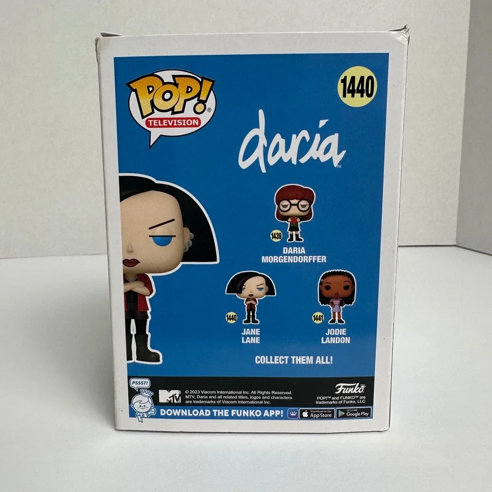 Funko Pop Television‎ Daria Jane Lane 1440 Vinyl Figure MTV 90s Nostalgia